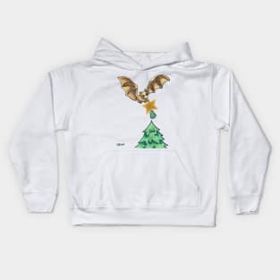 2013 Holiday ATC 8 - Bat and Christmas Star Kids Hoodie